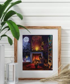 Alternative view of Yule – AFFICHE 20 x 20 cm