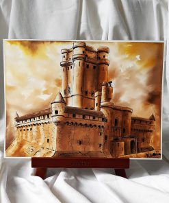 Le donjon du château de Vincennes – ENCRE ORIGINALE